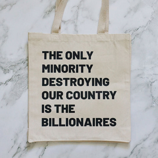 The Only Minority Tote Bag (Natural)